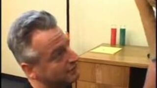 Secretary Showing who rules - Strapon Tube