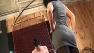 Femdom - Outworked and bound