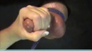 cock Teasing on Milking Board