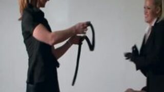 Slave ass beating - Femdom