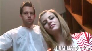 Humiliated and roughed up