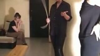 Punished from smoking - BDSM