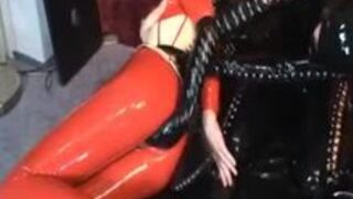 Heavy Latex Lesbian Domination - Part 3