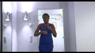 ebony MILF for White dude