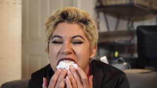 Hogtied Short Haired lady