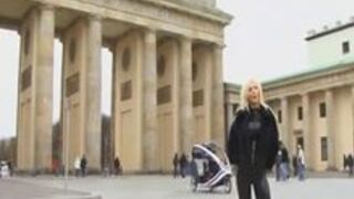 Outdoors on the street in Latex
