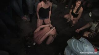 Ariel X serves Lesbian Bar