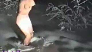 Russian Slave in the Snow