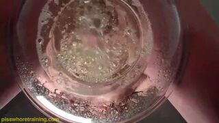 Piss girl Training - Dahlia Part 2