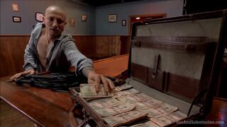 AJ. Applegate tied up to lick rod