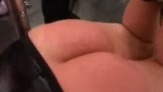 Tits Nailed to board - Extreme BDSM