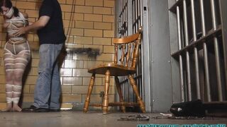 Hogtied with Tons of Rope