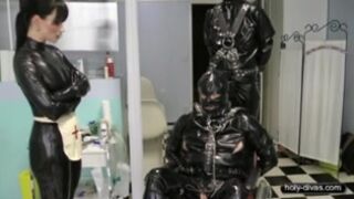 Chastity Milking and Sounding - German Femdom