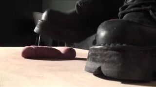 penis under my boots