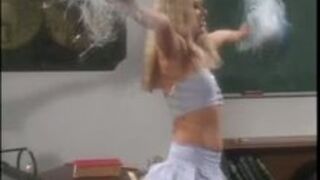 Cheerleader Spanked