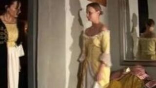 Housemaid getting Whipped