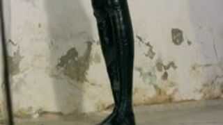 Whipped in film bondage