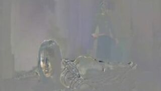 Sadistic Woman Guard whips her prisoner