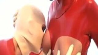 Lesbian Latex Slave's Servitude