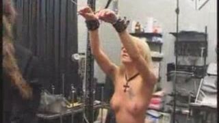 Needles for snatch and tits - torment Galaxy