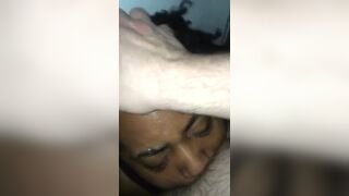 Facefucked and Slapped ebony