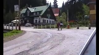 Russian Outdoors - Rough BDSM