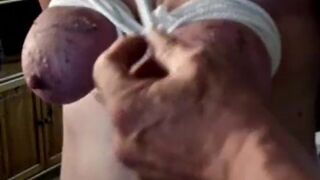 Extreme Cigarette Tit torment
