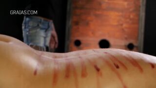 Brutal Whipping for Slave lady