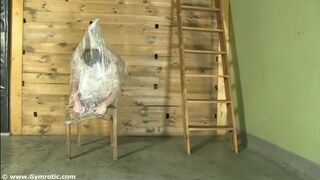 Contortionist Tanya and Saran Wrap