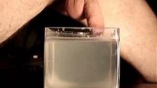 Spermboy spunk in hot candle wax 001