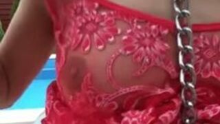 Ass Fucked Collared Brunette Slut