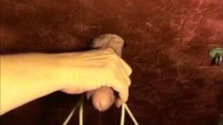 Gloryhole CBT and Handjob