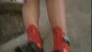 Her punishment is public humiliation