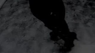 Latex Mistress and her slave boy