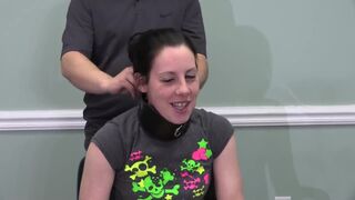 Cuffed and Head Shaved