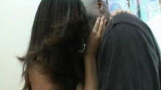 Bi - Very SEXY girlfriend fucking with Black guy - Hubby sucks cock