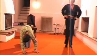 Belt and Kicks - femdom