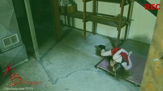 Chained cocksucker