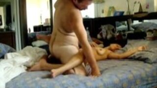 Waking Up His GF With His Cock