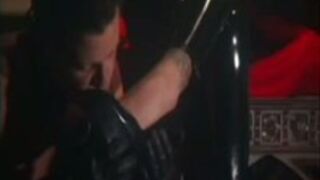 Slave male pleases her Mistress