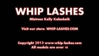 Chastity slave Whipped