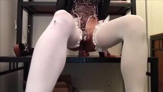 No Hands Chastity Cumming