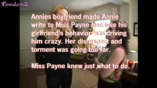 Brutal Lezdom Spanking and Enema