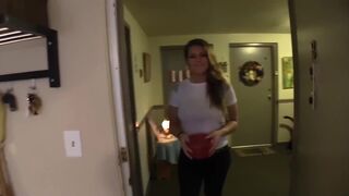 Slutty Neighbor Asked To Strip