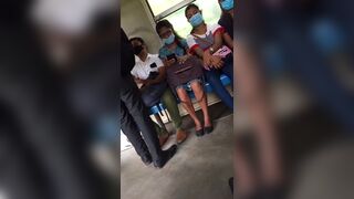 Mini Skirt Hot Legs Exposed