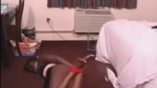 charming black Cheerleader Assaulted And