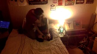 Submissive Amateur Teen Tied Up And Fucked In All 3 Holes