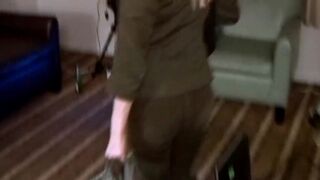 Hot Blonde Model Dee Dee Spanked Hard Otk To