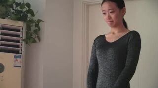 Hogtied Chinese on Sofa Table