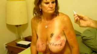 Mature Slave Gets it Hard